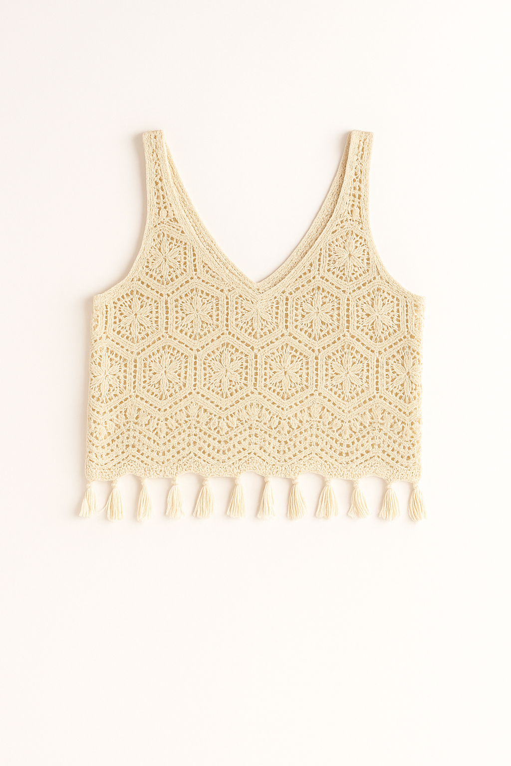 Boho Crochet Crop Top