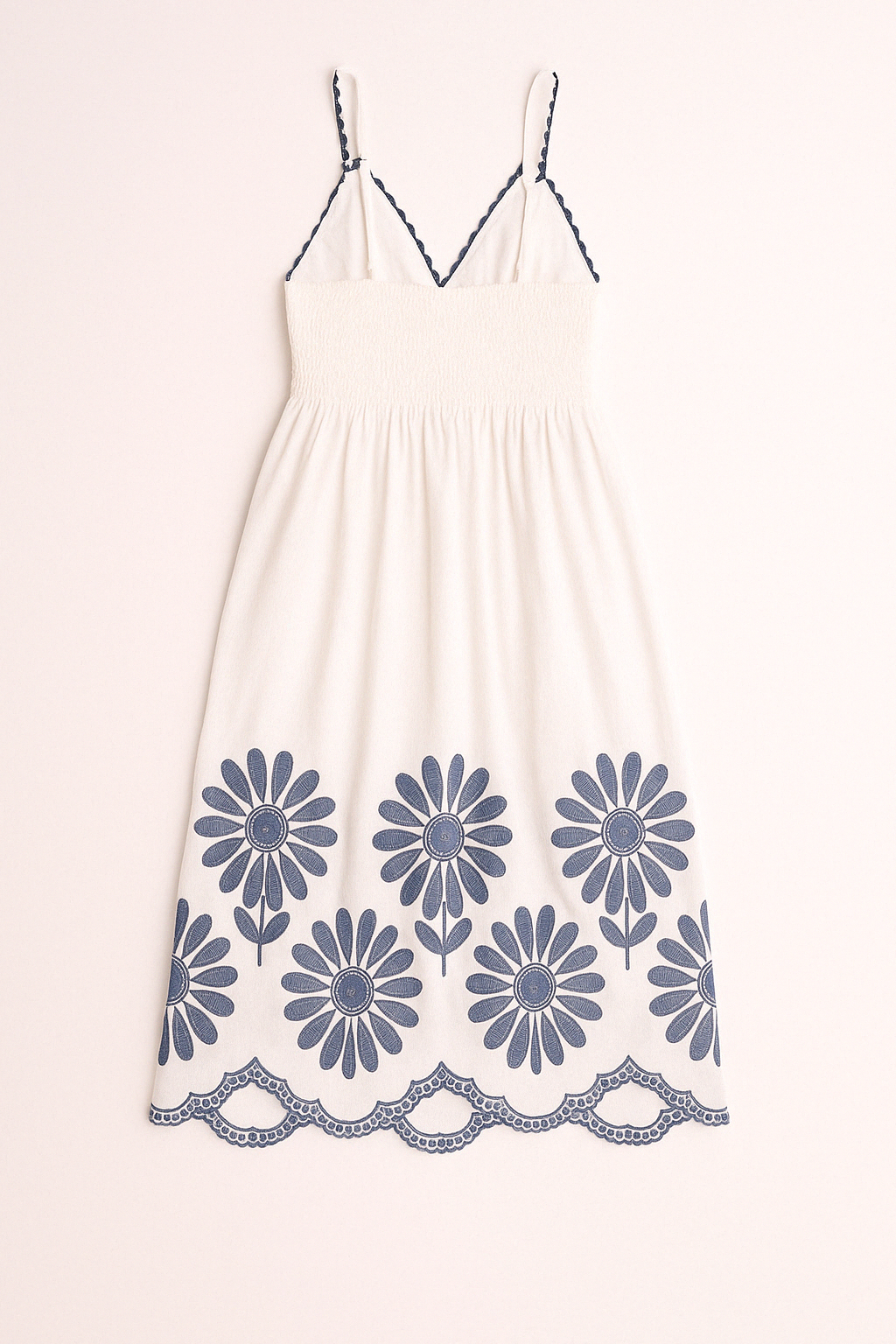 Floral Embroidered Maxi Dress