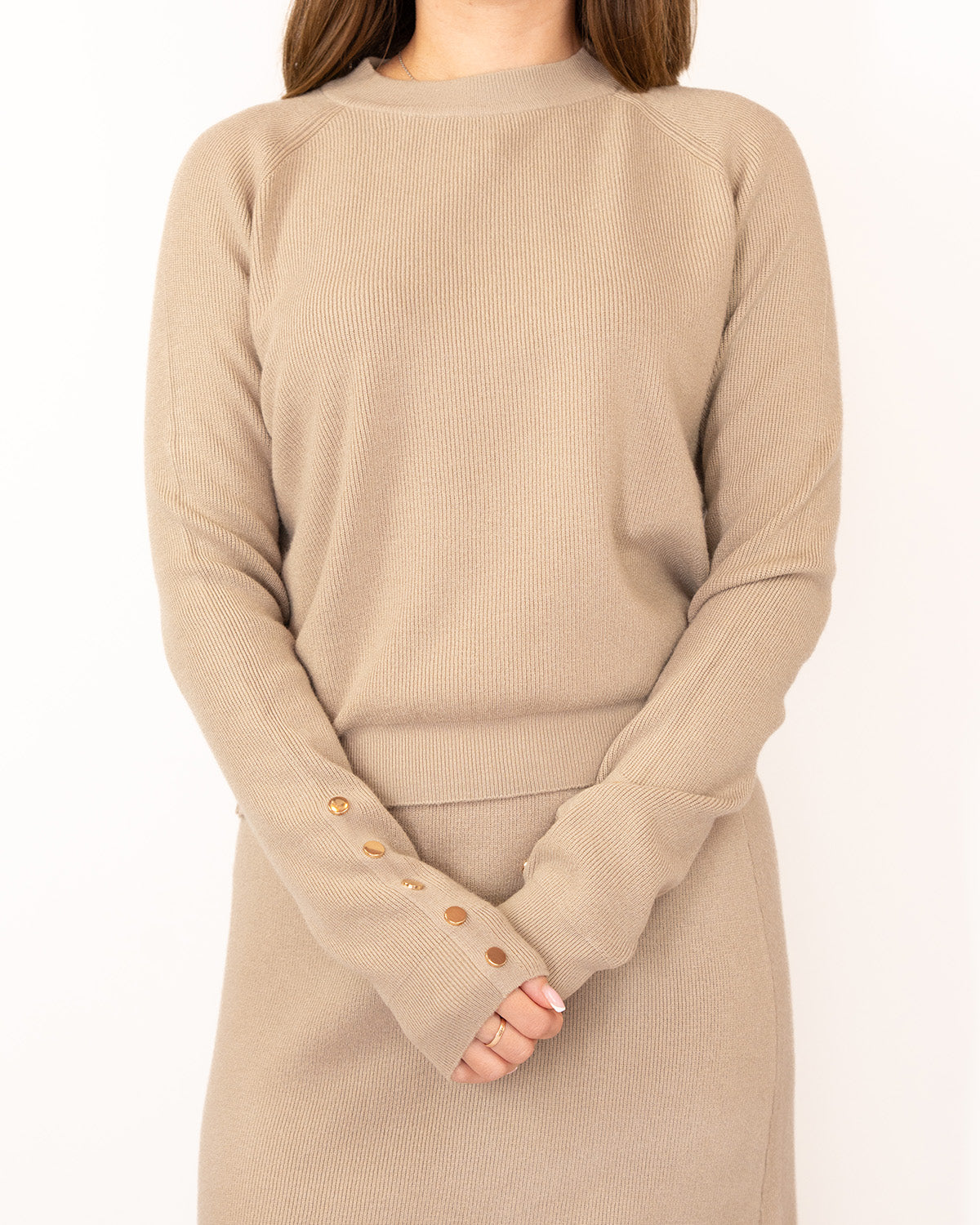 Knit Sweater With Buttons