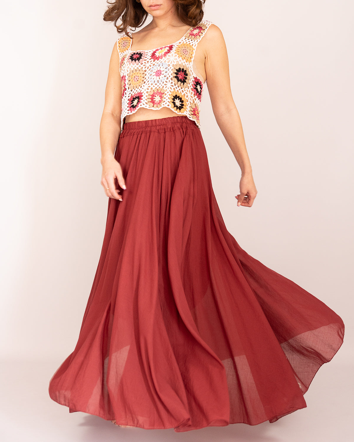 Boho Maxi Skirt