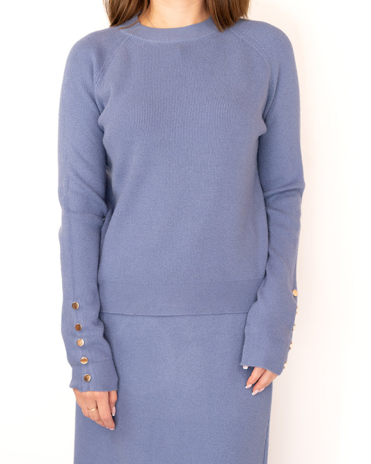 Knit Sweater With Buttons