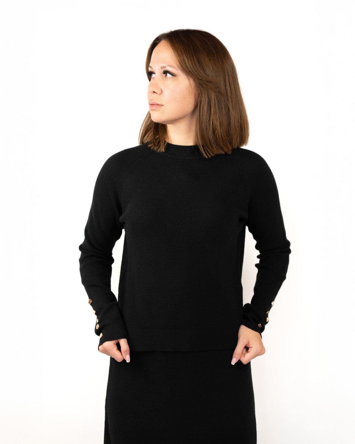 Knit Sweater With Buttons