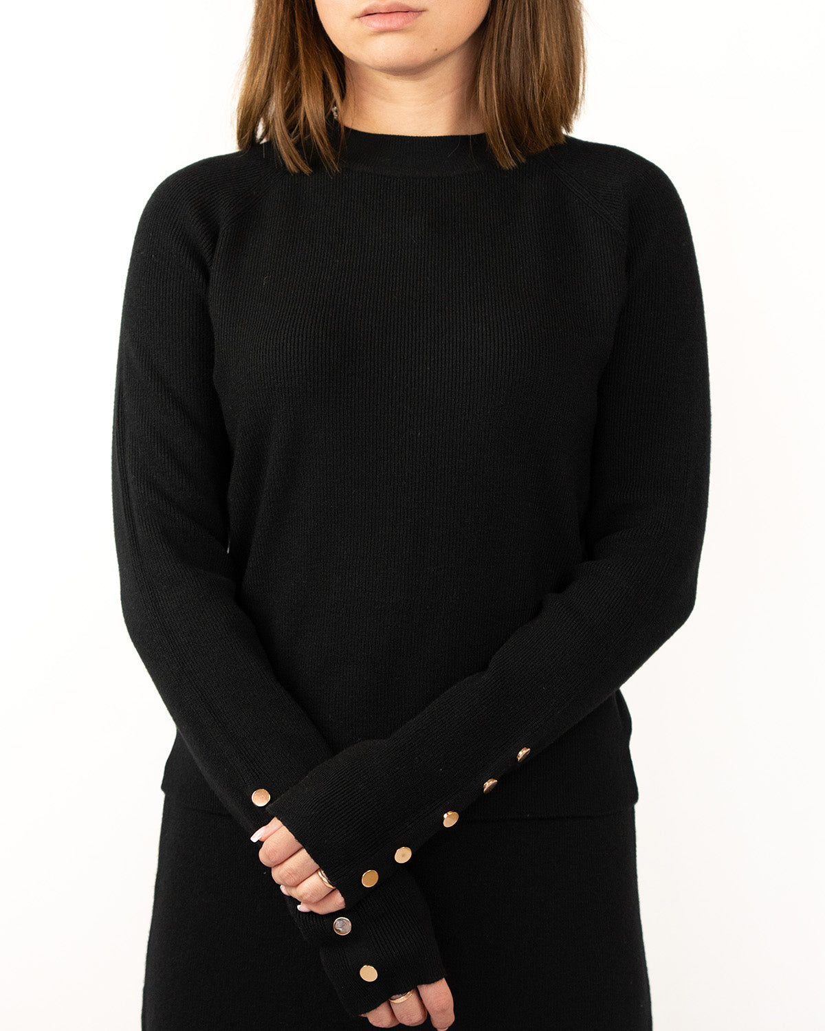 Knit Sweater With Buttons