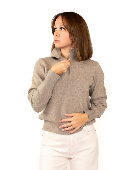 Sweatshirt With Zip