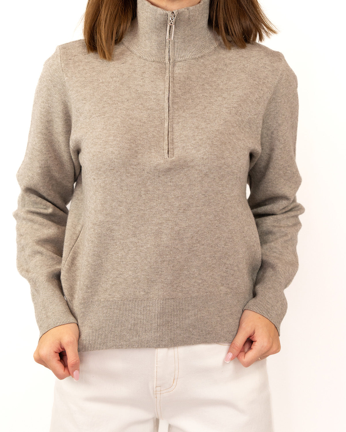 Sweatshirt With Zip