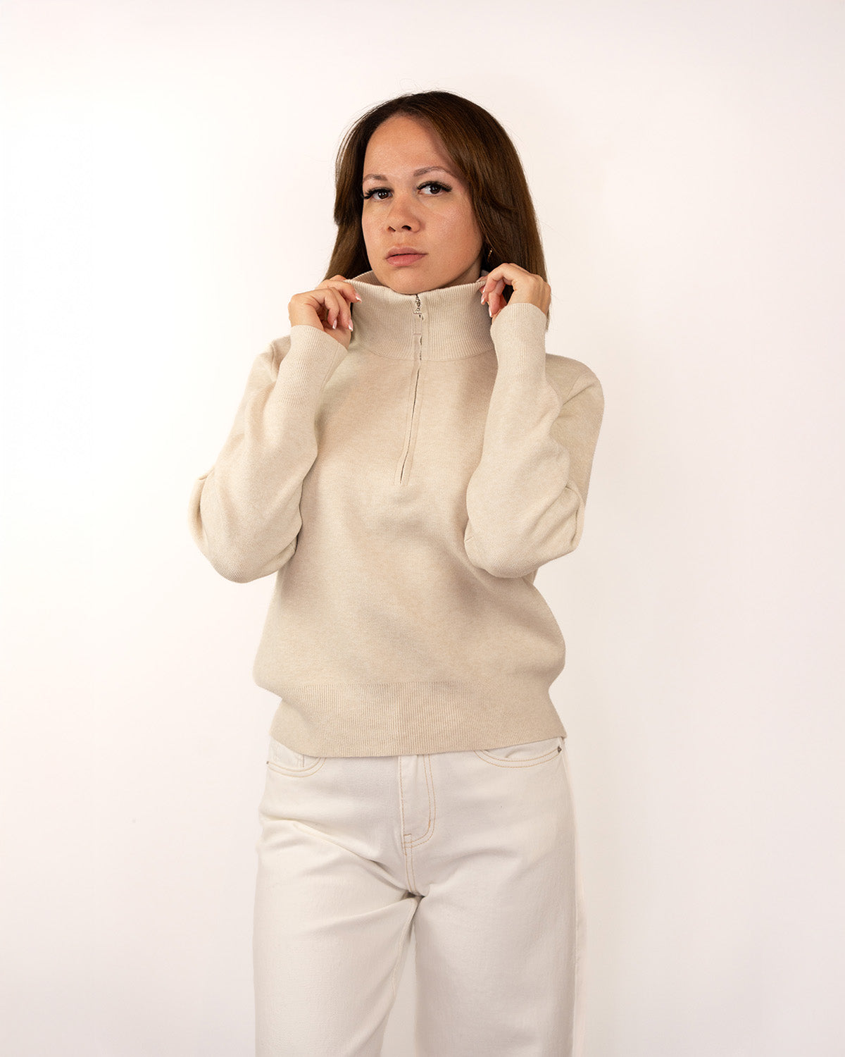 Sweatshirt With Zip