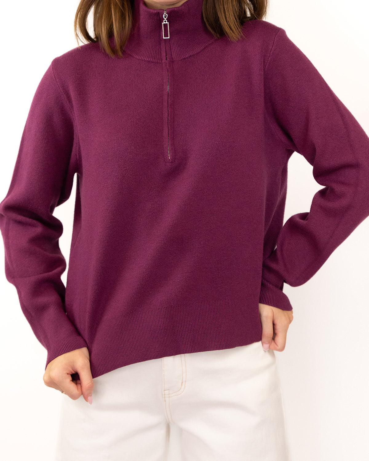 Sweatshirt With Zip