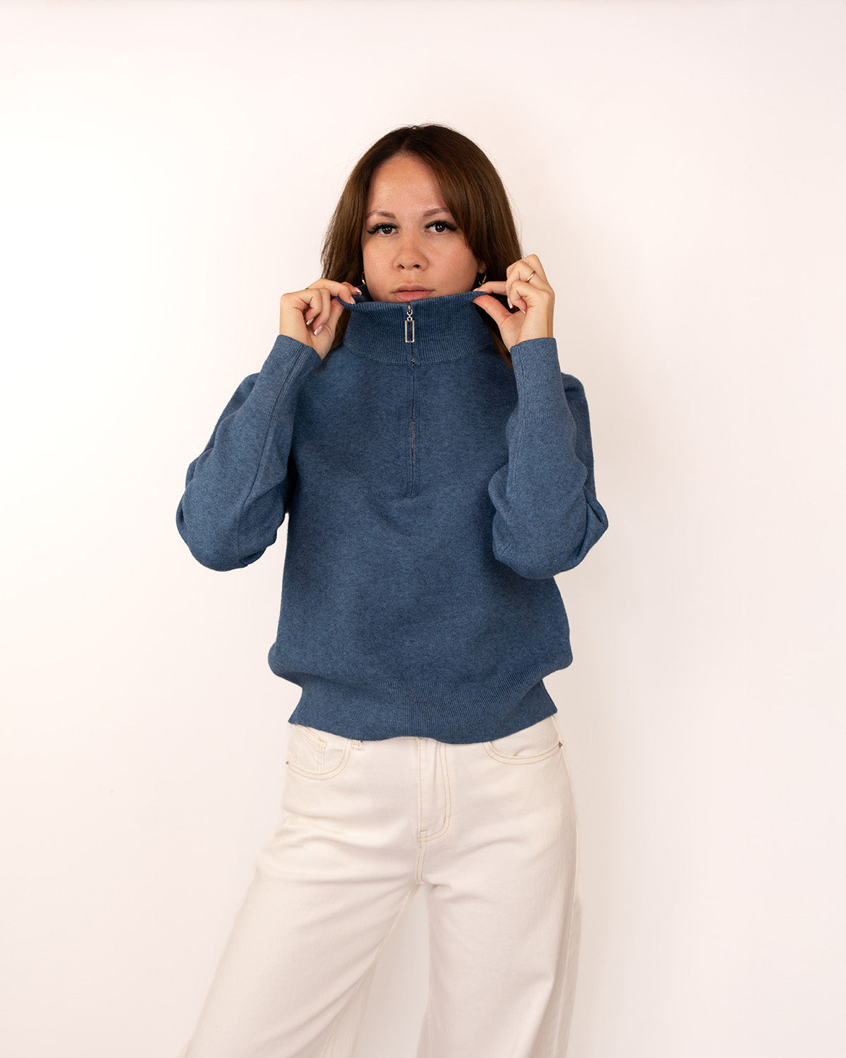 Sweatshirt With Zip