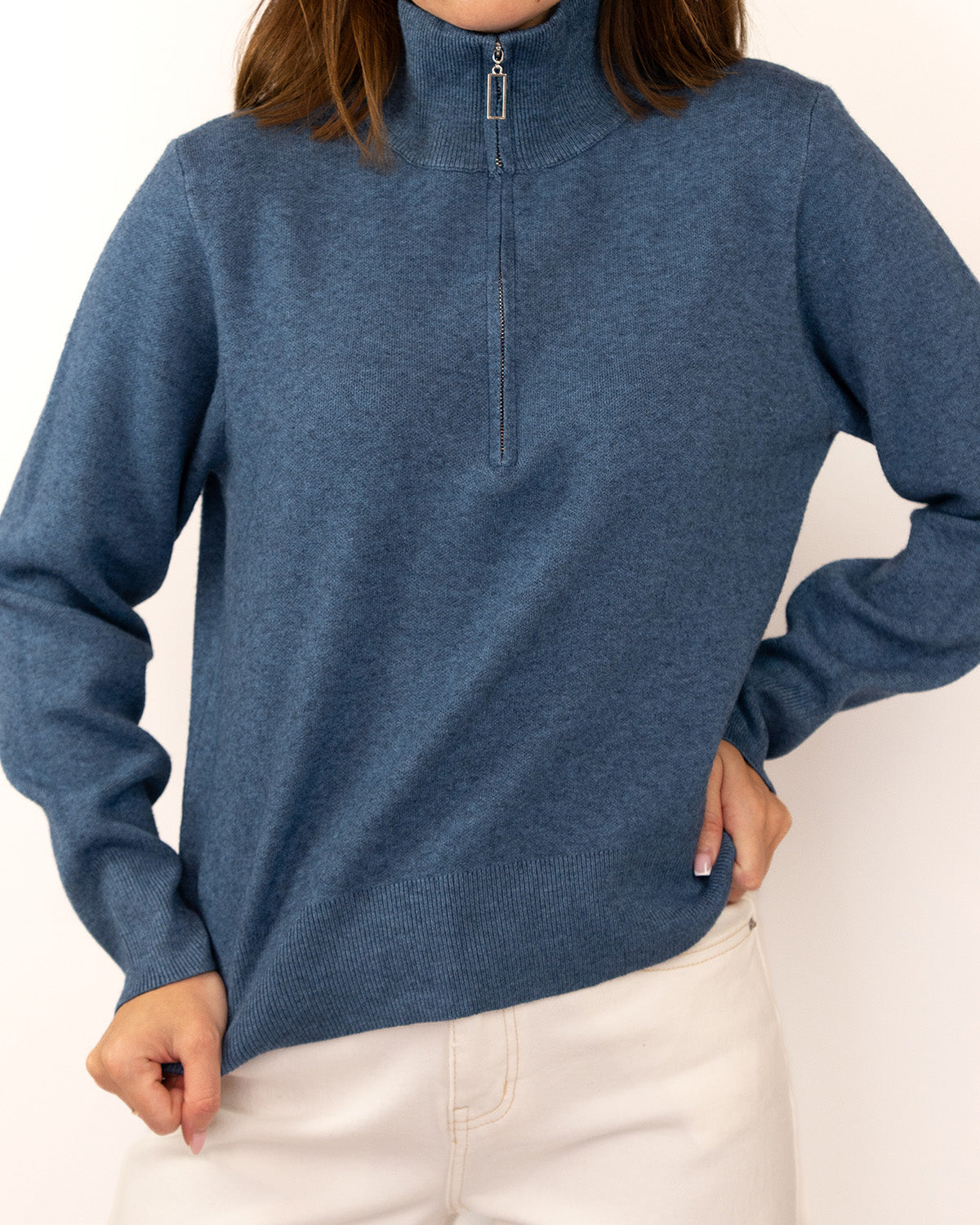 Sweatshirt With Zip