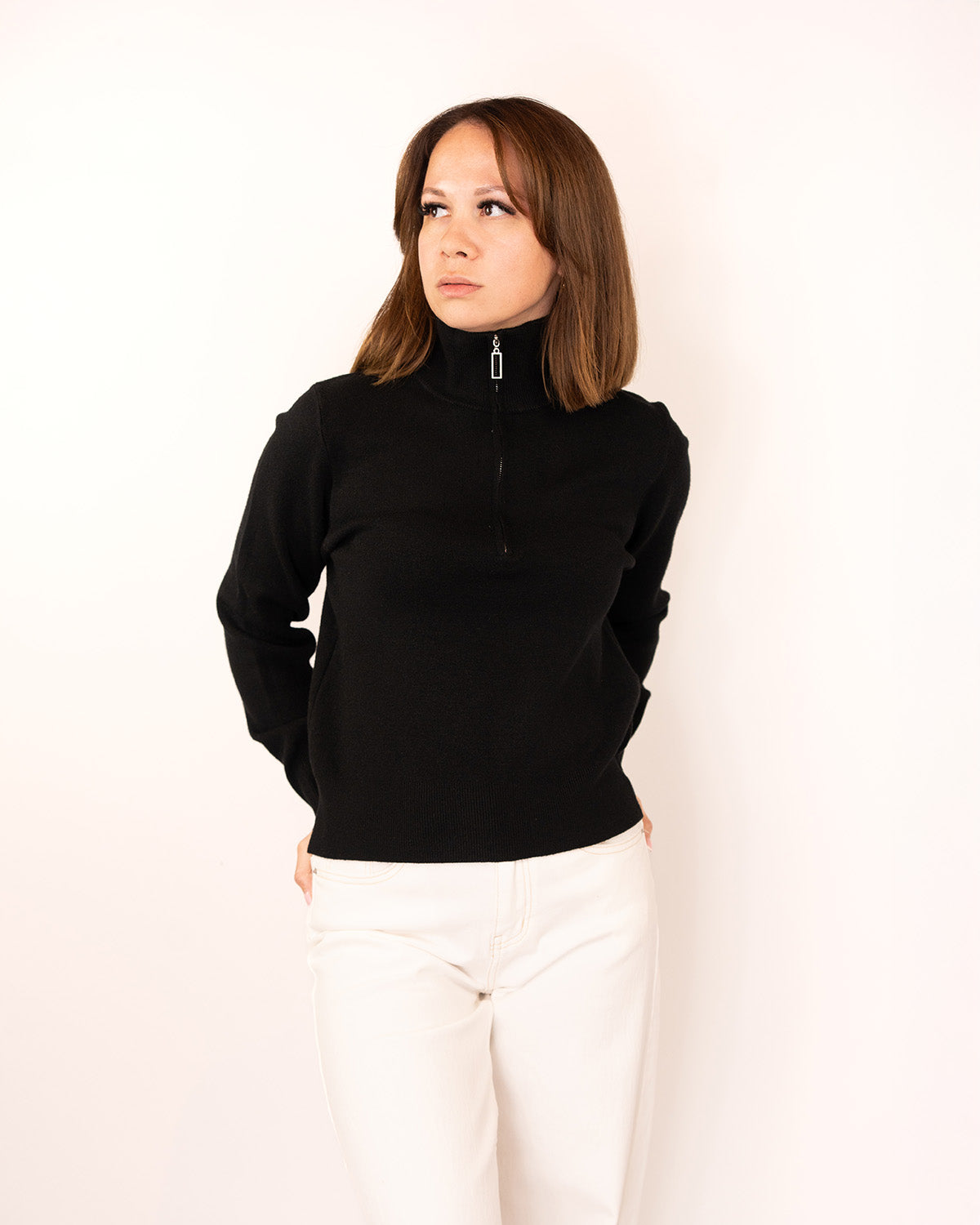 Sweatshirt With Zip
