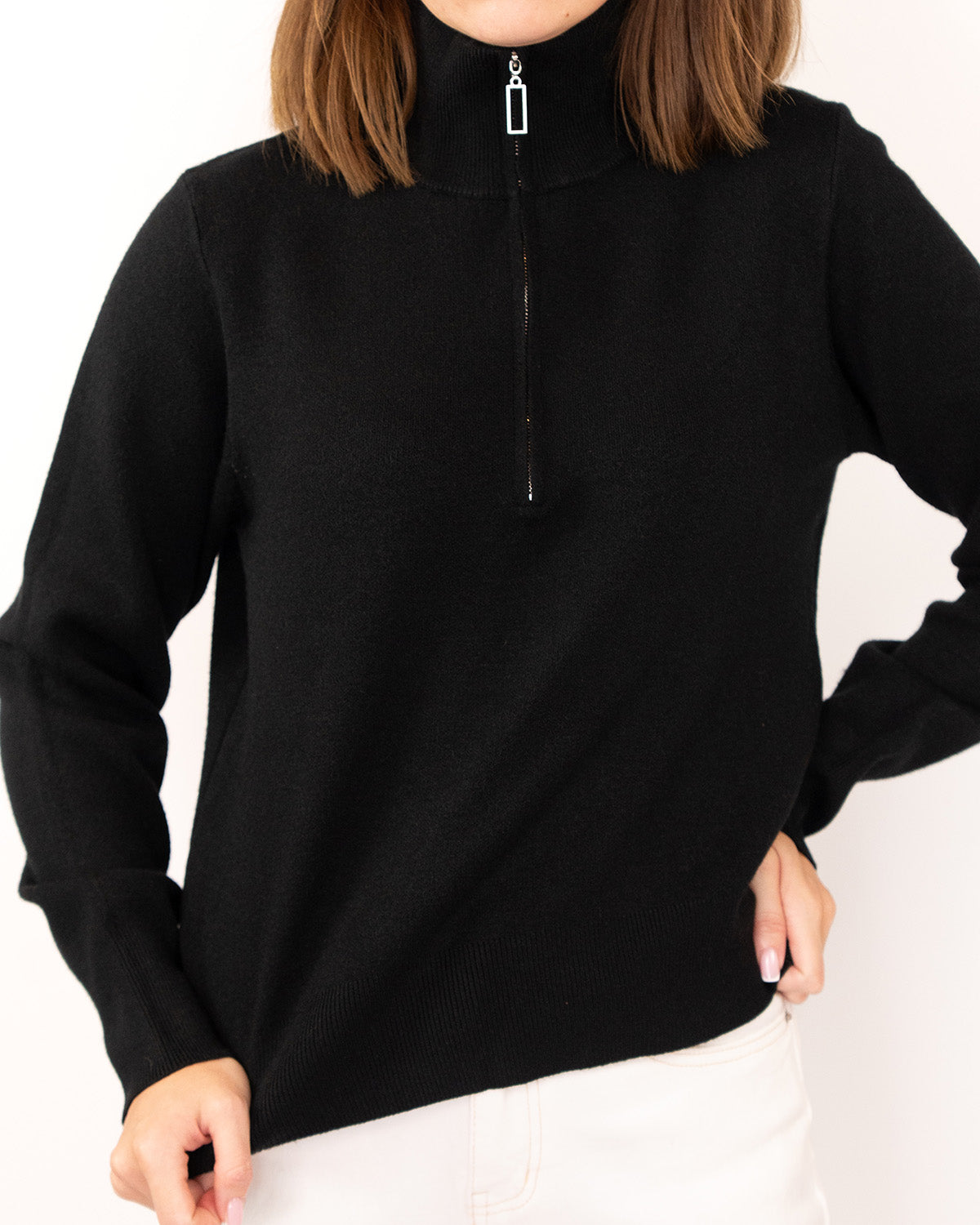 Sweatshirt With Zip