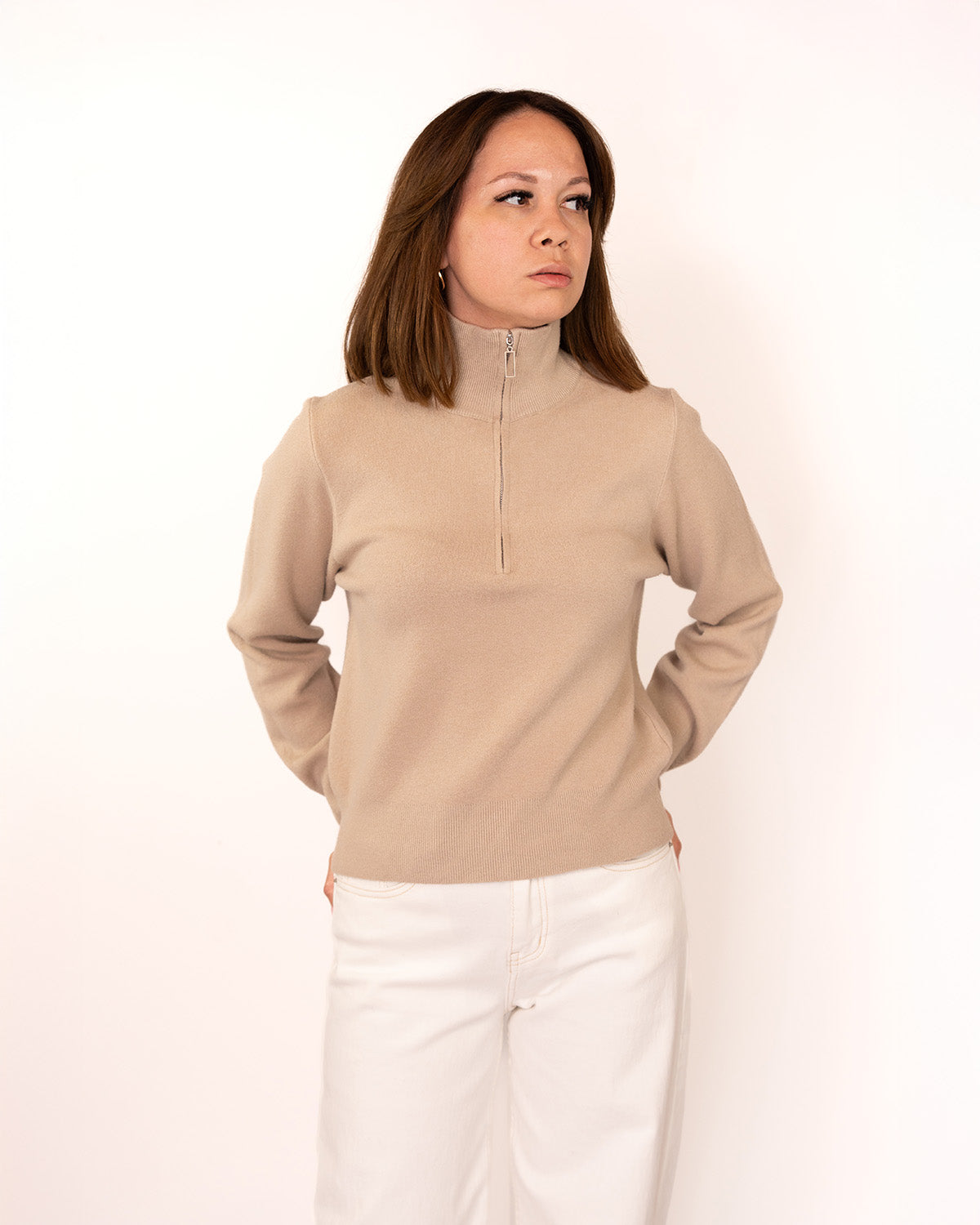 Sweatshirt With Zip