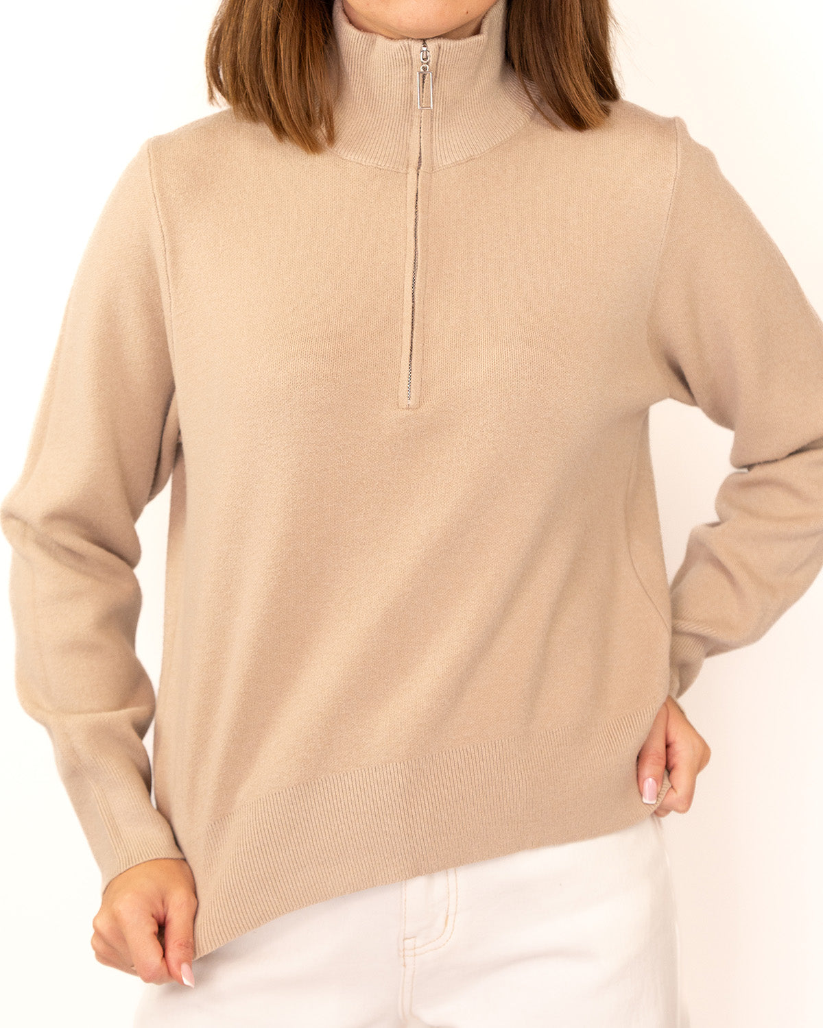 Sweatshirt With Zip